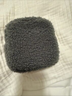 Stoney Clover Lane Green Sherpa Cozy Cosmetic Mini Pouch
